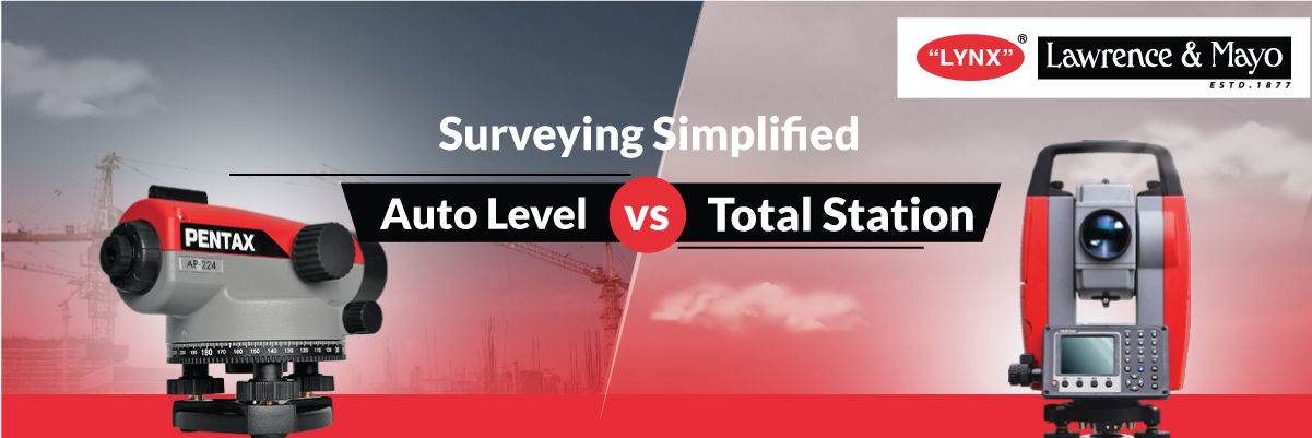 Total Station vs Auto level