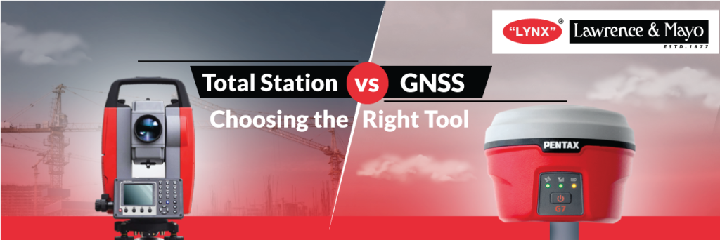 Total station GNSS from Lynx Instruments Lawrence and Mayo